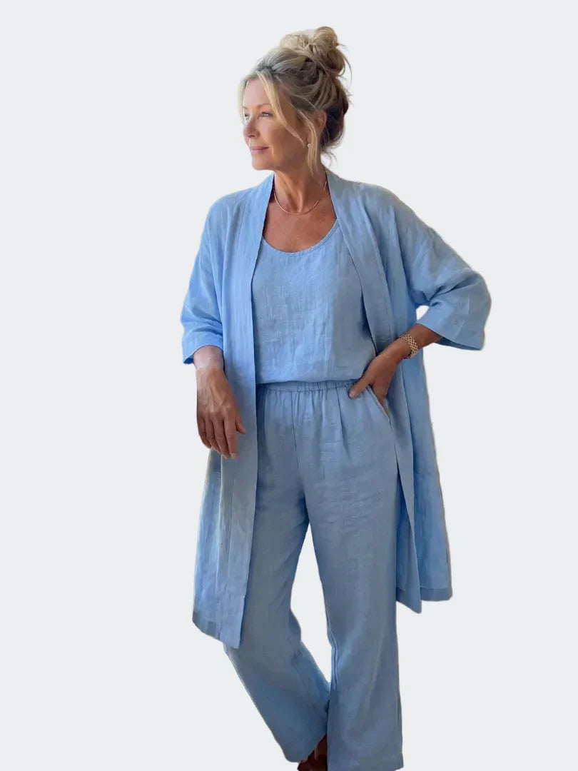 Linnea - Lagani laneni set