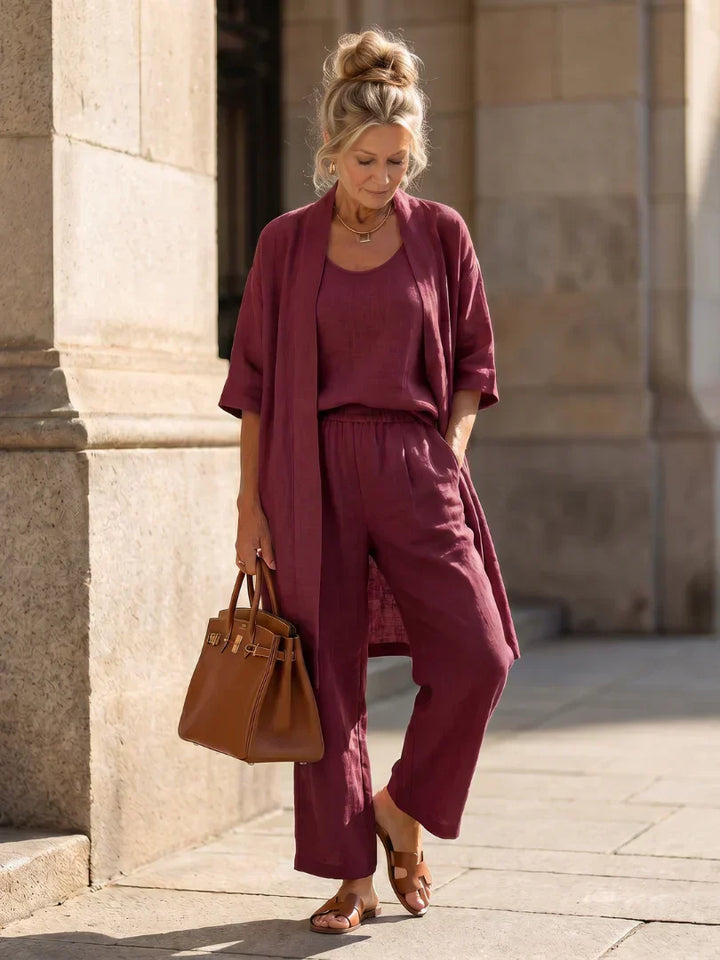 Linnea - Lagani laneni set