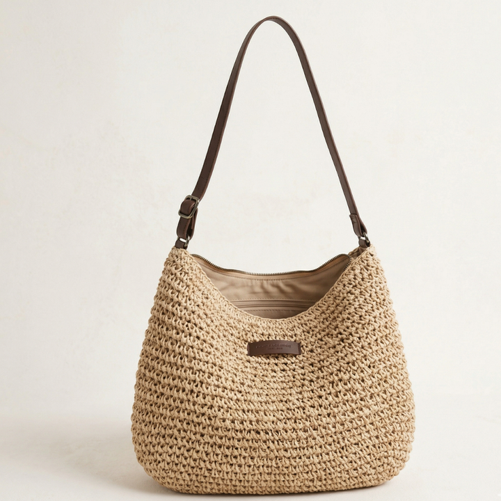 Simone | Elegantna pletena torba