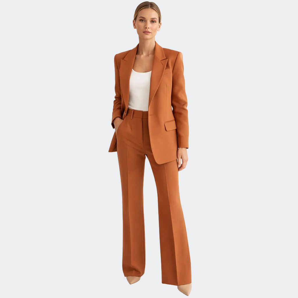 Vanessa- Elegantan komplet s hlačama koje se šire