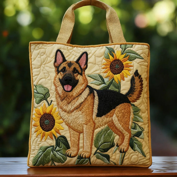 Ručno Rađene Torbe - Njemački Ovčar Floral
