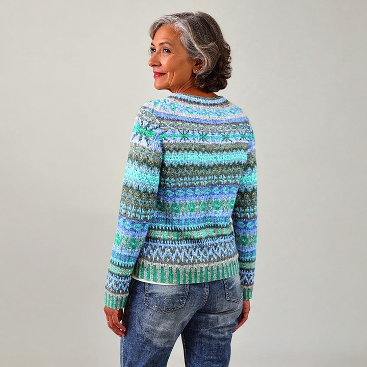 Bethany | Vintage pleteni pulover