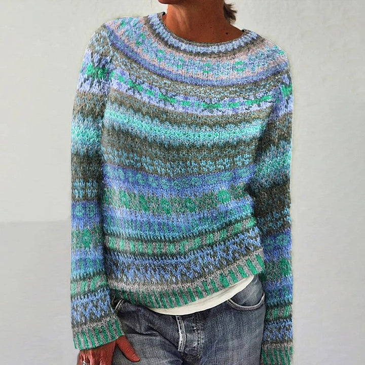 Bethany | Vintage pleteni pulover