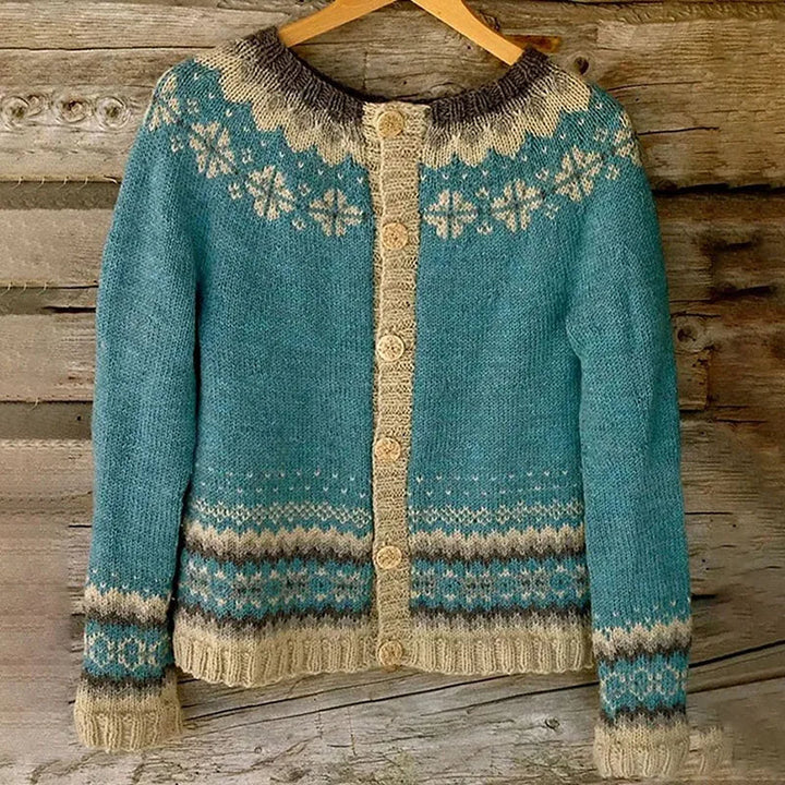 Cassandra | Vintage pleteni kardigan