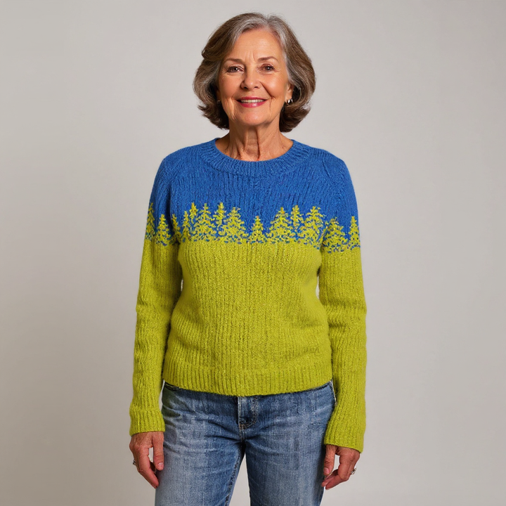 Ellen | Vintage pleteni pulover