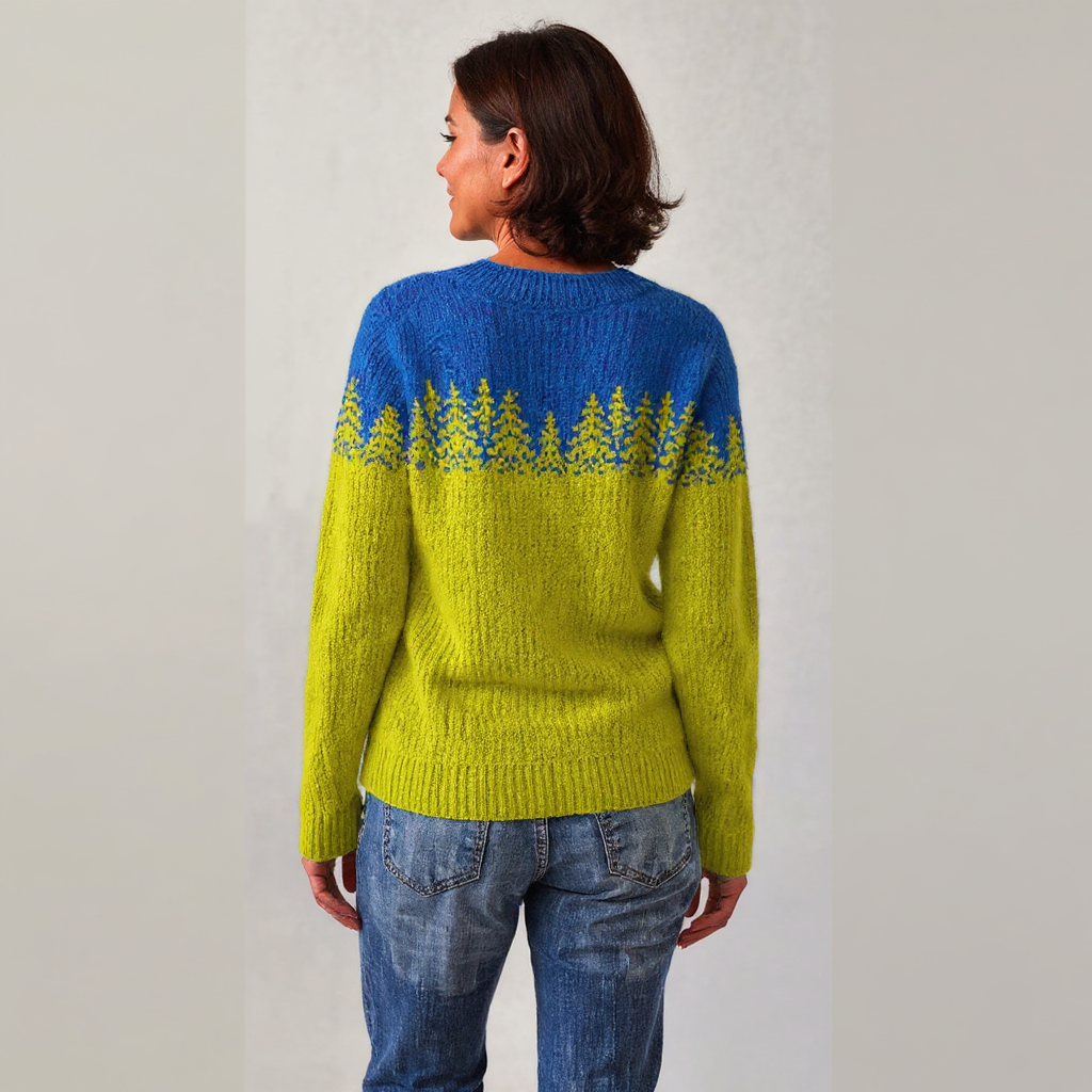 Ellen | Vintage pleteni pulover