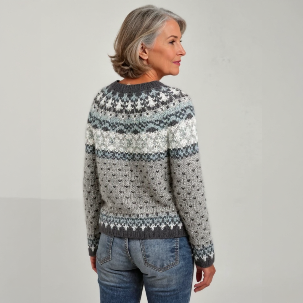Erica | Vintage pleteni pulover