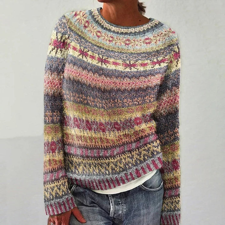 Keira | Vintage pleteni pulover