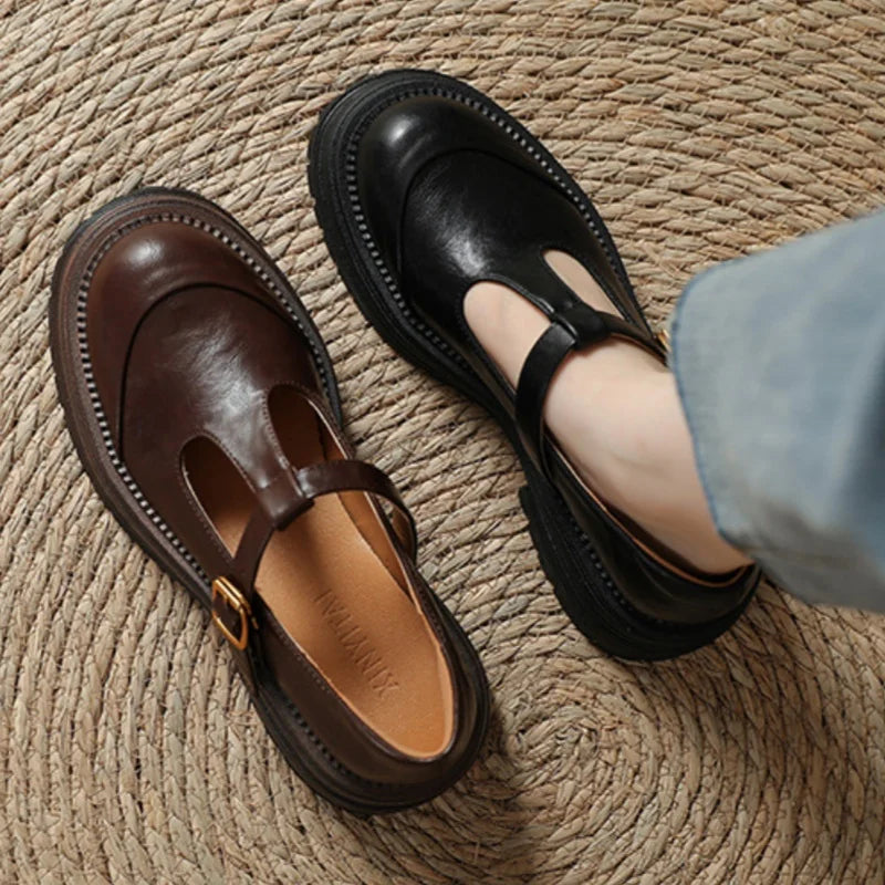 Luisa | Vintage T-strap cipele