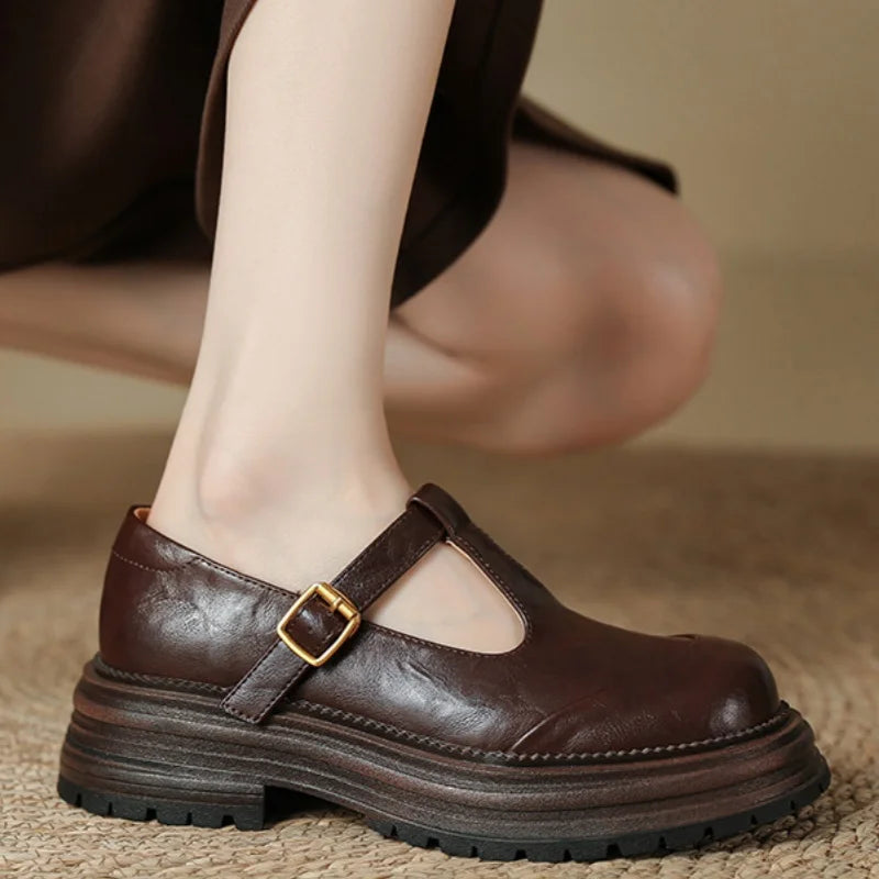 Luisa | Vintage T-strap cipele