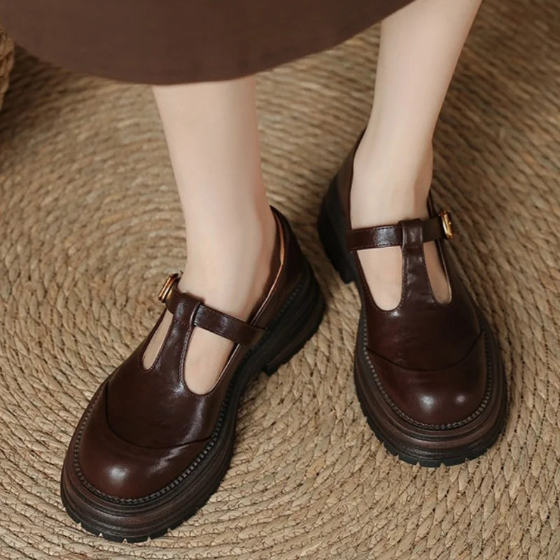 Luisa | Vintage T-strap cipele