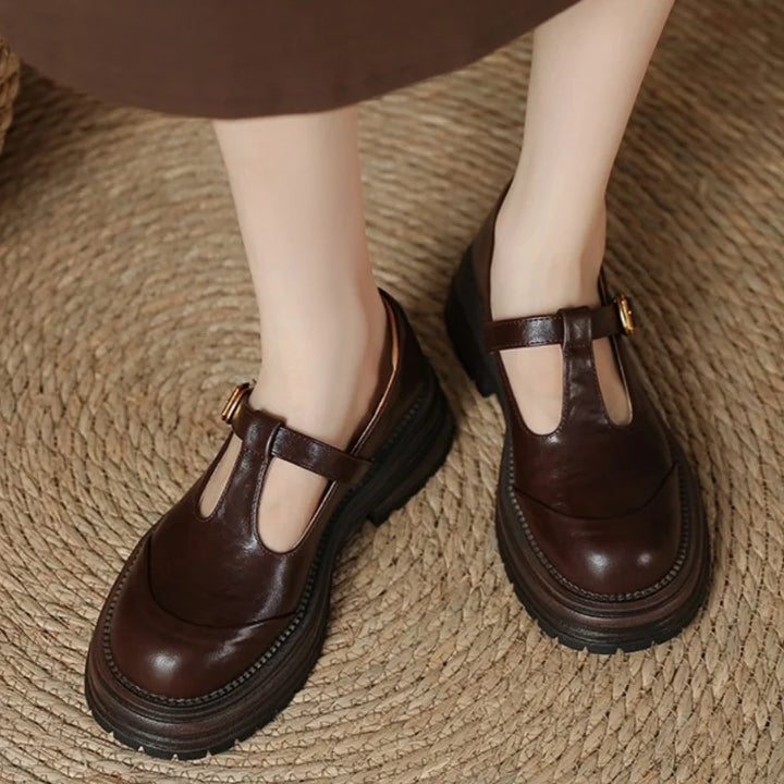 Luisa | Vintage T-strap cipele