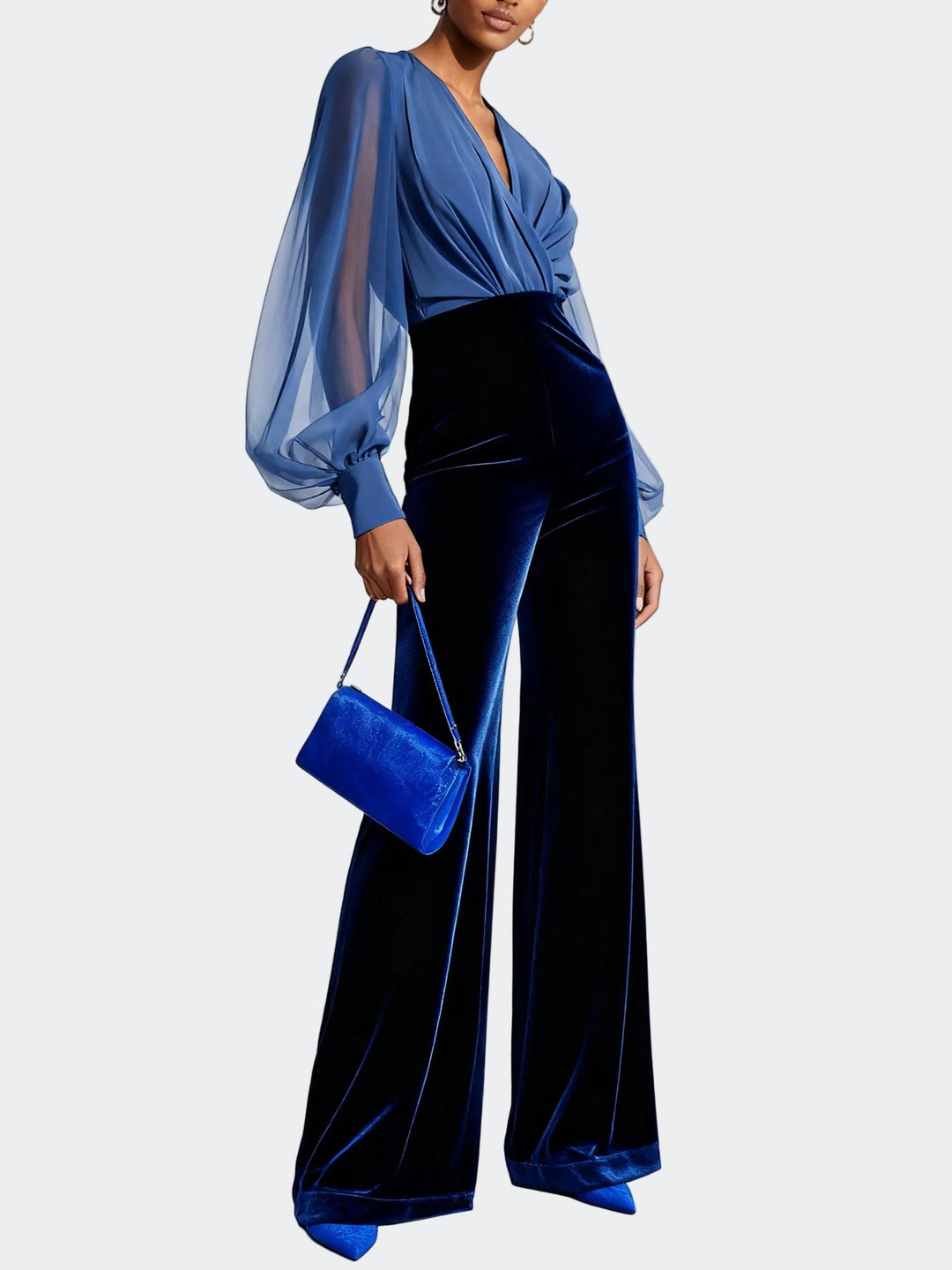 Maud - Elegantan kombinezon s V-izrezom