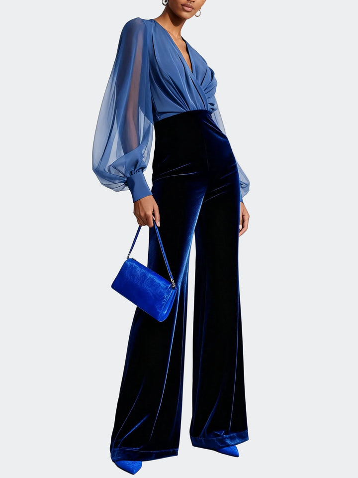 Maud - Elegantan kombinezon s V-izrezom