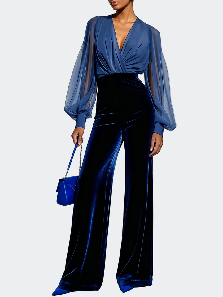 Maud - Elegantan kombinezon s V-izrezom