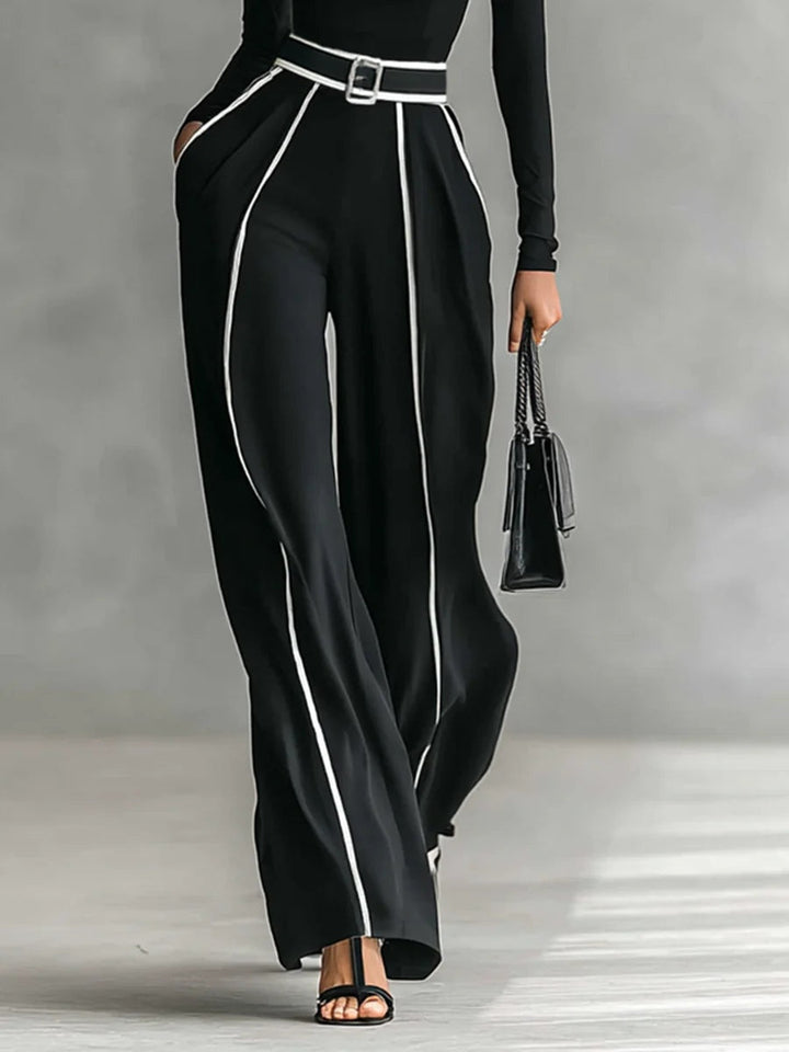 Vera - Elegantan set s kontrastnim detaljima