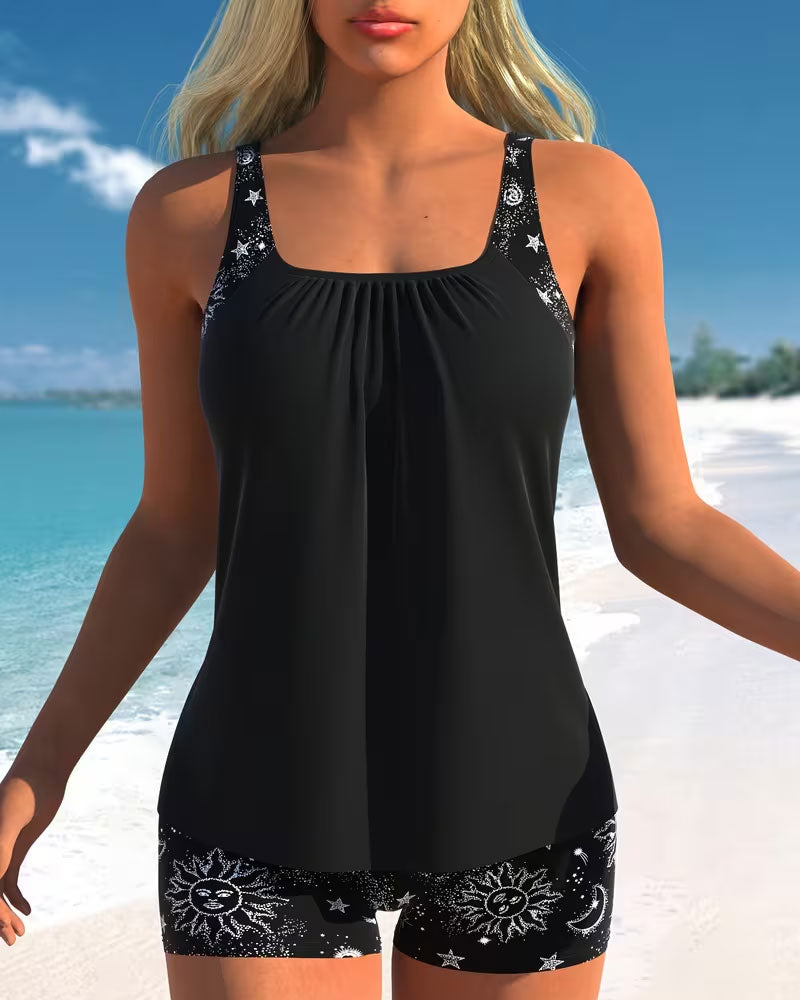 Tankini s motivom sunca