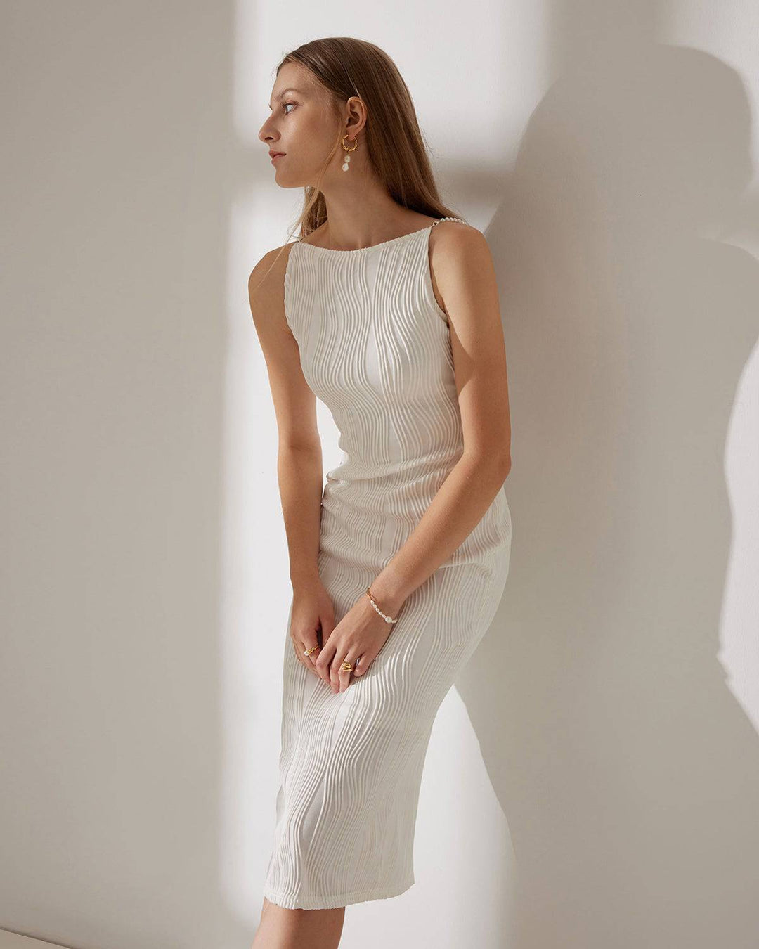 Marta | Teksturirana cami haljina