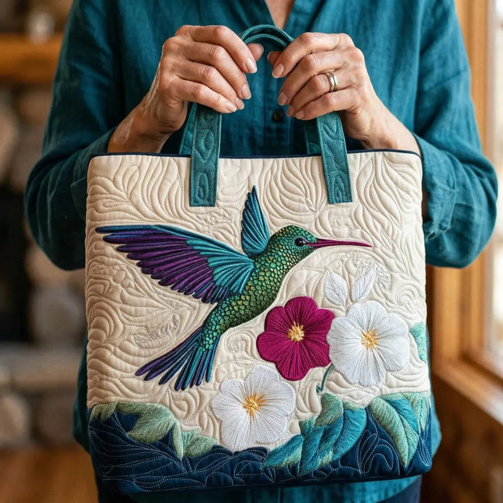 Ručno Rađene Torbe - Kolibri i Bijeli Cvijet