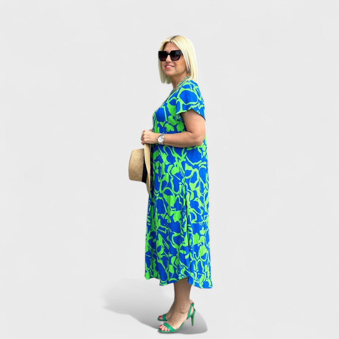 Rita – Elegantna Cvjetna Haljina